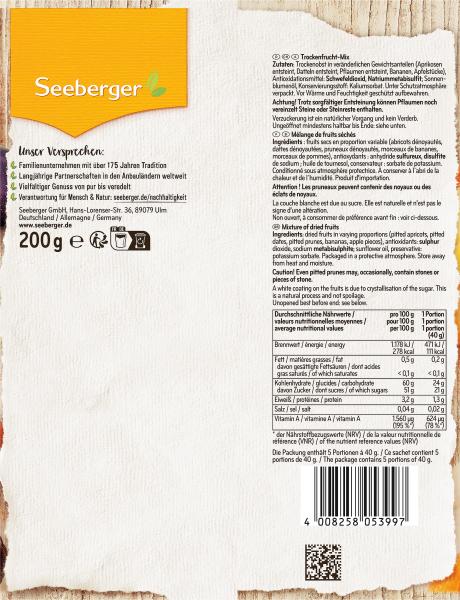 Seeberger Balance-Fruits