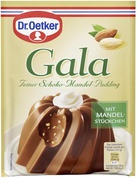 Dr. Oetker Gala Feiner Schoko-Mandel-Pudding