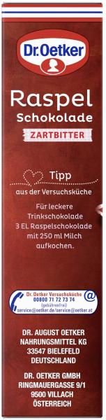 Dr. Oetker Raspel Schokolade Zartbitter
