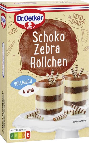 Dr. Oetker Schoko Zebra Röllchen Vollmilch & Weiß