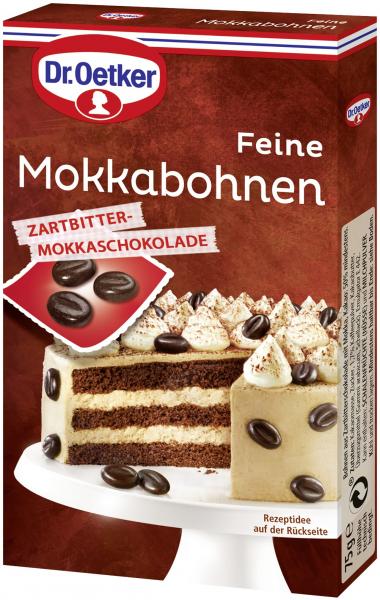 Dr. Oetker Feine Mokkabohnen Zartbitter-Mokkaschokolade online kaufen ...