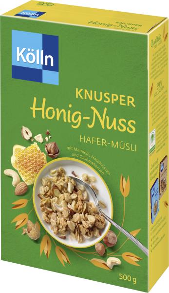 Kölln Knusper Honig-Nuss Hafer-Müsli