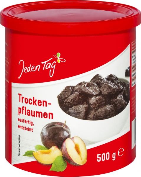Jeden Tag Trockenpflaumen entsteint