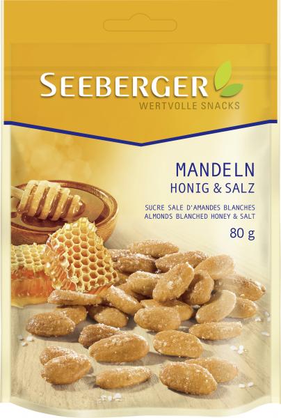 Seeberger Blanchierte Mandeln Honig & Salz