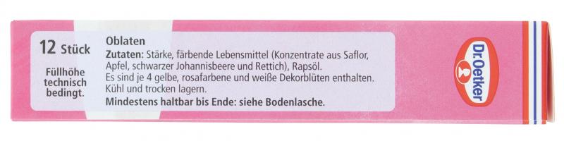 Dr. Oetker Feine Dekorblüten 