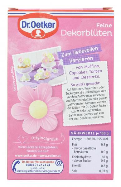 Dr. Oetker Feine Dekorblüten 