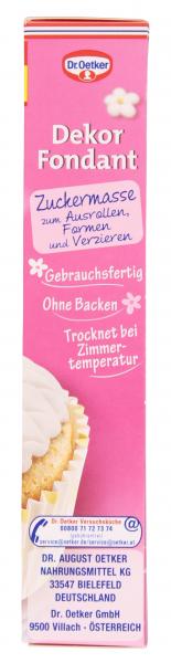 Dr. Oetker Dekor Fondant weiß