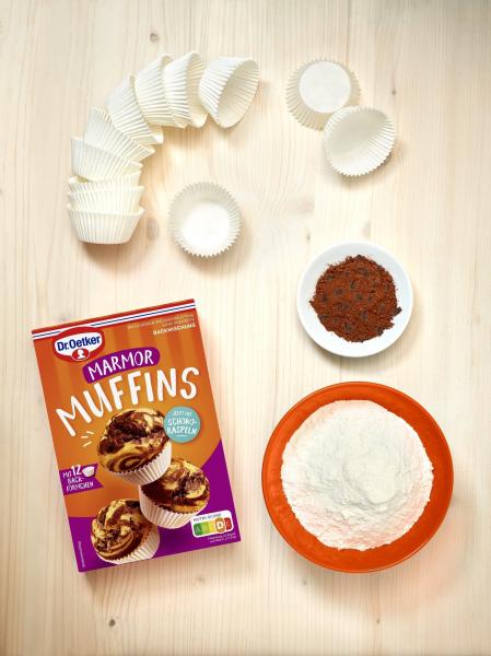 Dr. Oetker Muffins Marmor