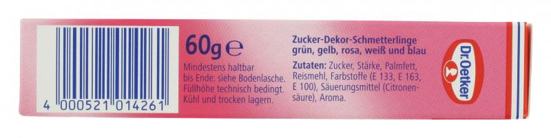 Dr. Oetker Dekor Schmetterlinge