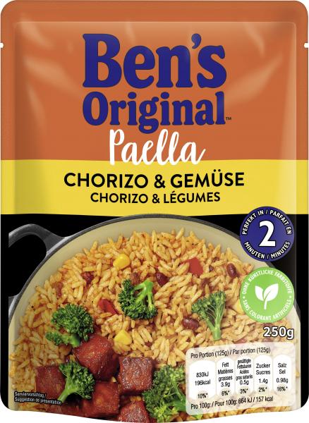 Ben's Original Paella Chorizo & Gemüse 