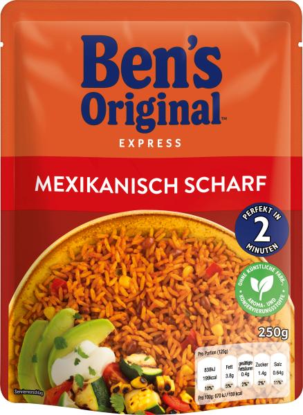Ben's Original Express mexikanisch scharf