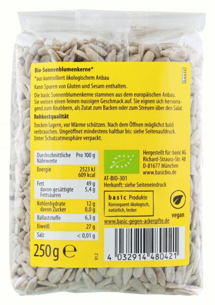 Basic Bio Sonnenblumenkerne