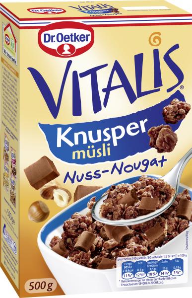 Dr. Oetker Vitalis Knusper Müsli Nuss-Nougat