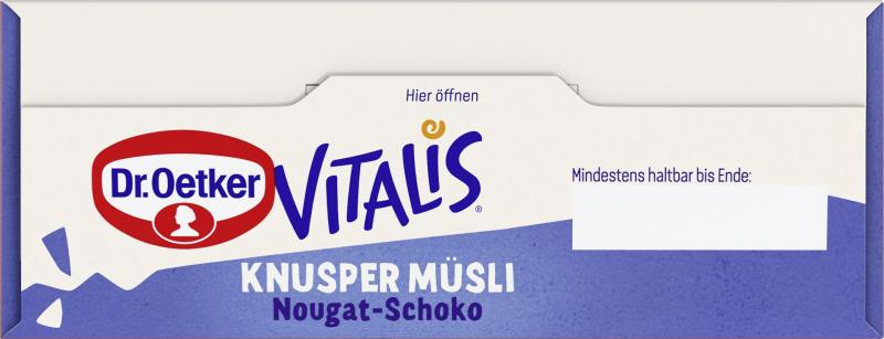 Dr. Oetker Vitalis Knusper Müsli Nougat-Schoko
