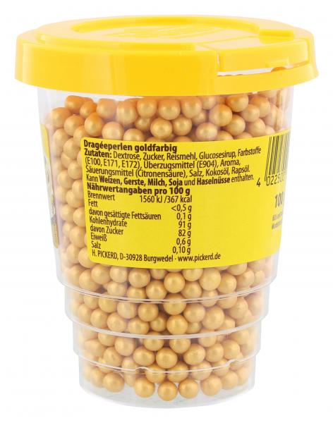Pickerd Dekor Goldperlen soft