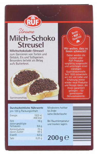 Ruf Milch-Schoko Streusel