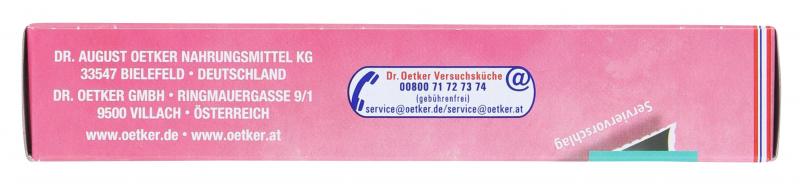 Dr. Oetker Zuckerschrift Schwarz