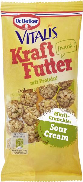 Dr. Oetker Vitalis Kraftfutter Müsli-Crunchies Sour Cream