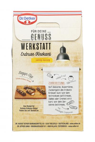 Dr. Oetker Genuss Werkstatt Erdnuss Krokant