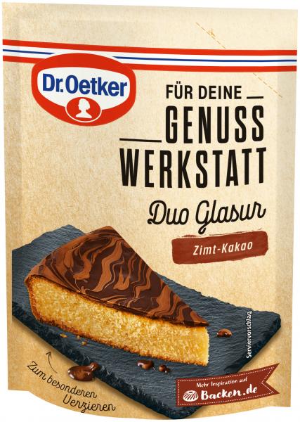 Dr. Oetker Genuss Werkstatt Duo Glasur Zimt-Kakao