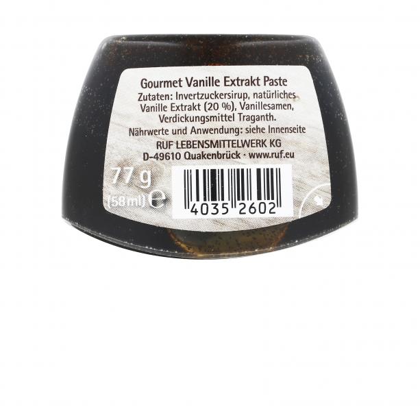 Ruf Gourmet Vanille Extrakt Paste