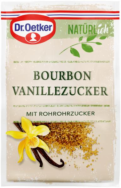 Dr. Oetker Natürlich Bourbon Vanillezucker mit Rohrohrzucker