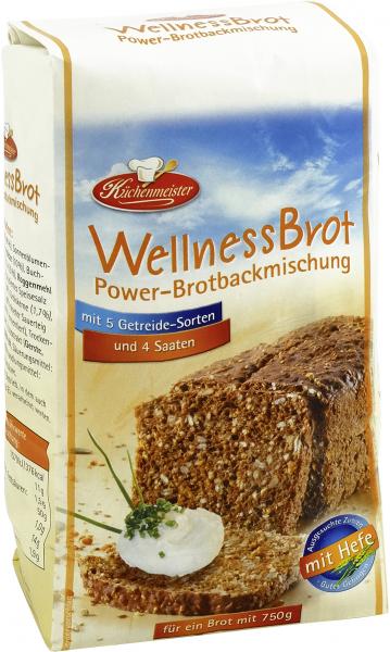 Küchenmeister Backmischung Wellness Powerbrot