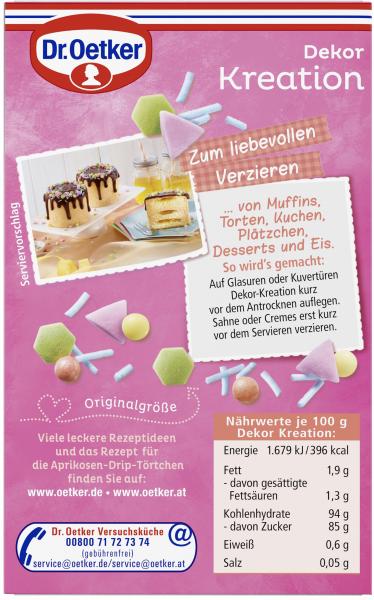 Dr. Oetker Dekor Kreation Pastell Mix