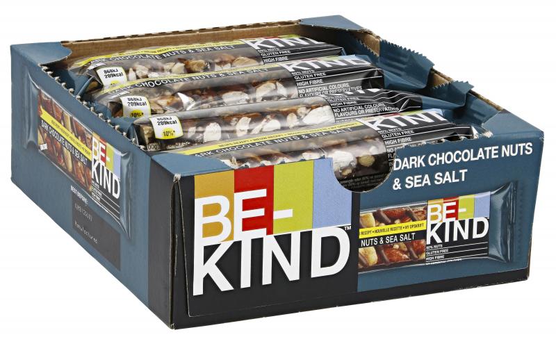 Be-Kind Riegel Dark Chocolate Nuts & SeaSalt