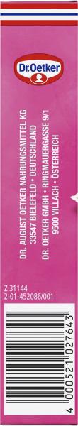 Dr. Oetker Mini Dekor Cookies Konfetti Rosa-Roter Mix