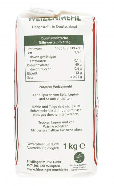 Frießinger Mühle Pizzamehl Tipo 00