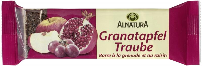 Alnatura Fruchtschnitte Granatapfel Traube