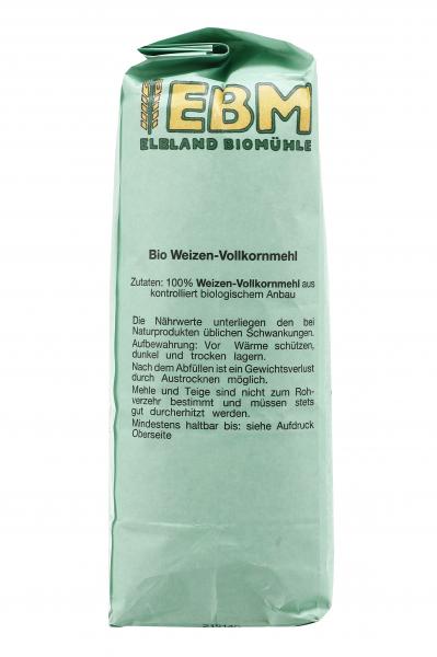 EBM Elbland Biomühle Bio Weizen Vollkornmehl