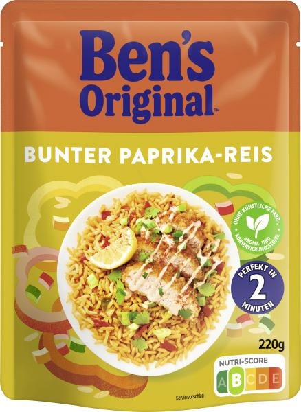 Ben's Original Bunter Paprika-Reis