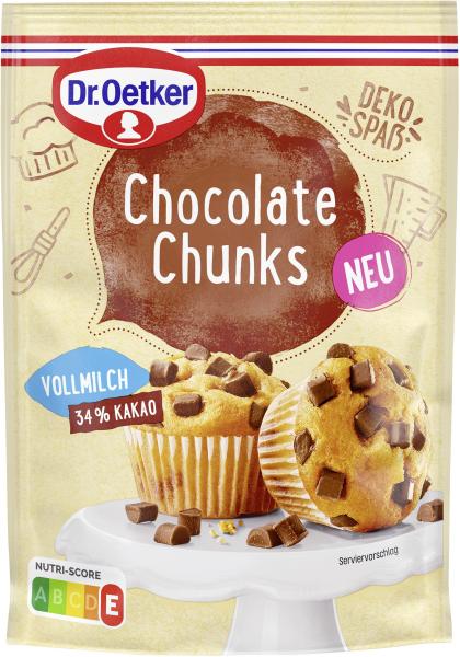 Dr. Oetker Chocolate Chunks Vollmilch