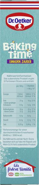 Dr. Oetker Baking Time Einhorn Zauber