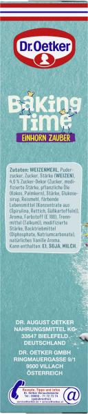 Dr. Oetker Baking Time Einhorn Zauber