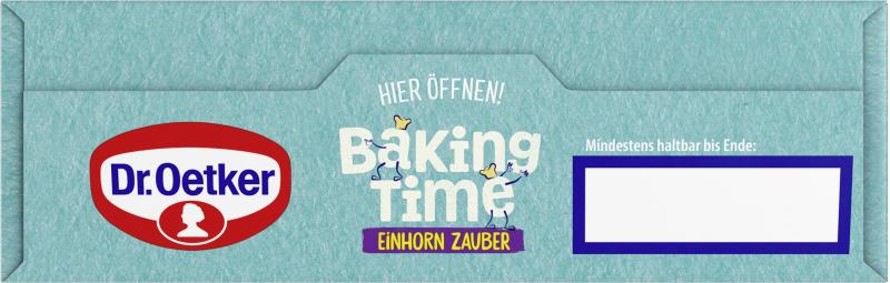 Dr. Oetker Baking Time Einhorn Zauber