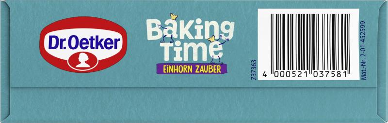 Dr. Oetker Baking Time Einhorn Zauber