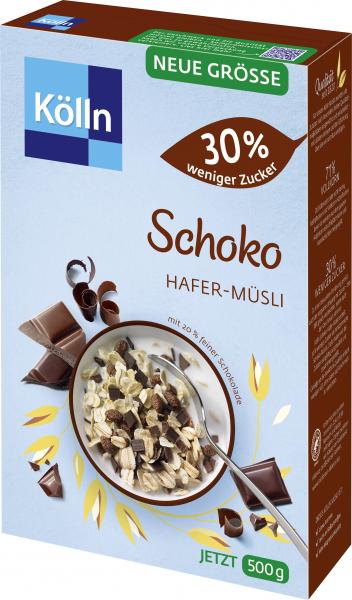 Kölln Schoko Hafer-Müsli 30% Weniger Zucker