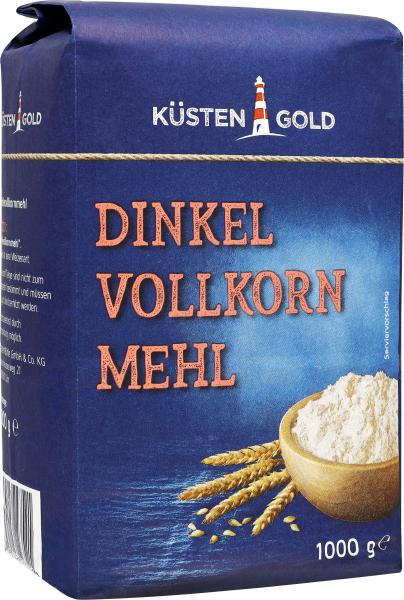 Küstengold Dinkelvollkornmehl