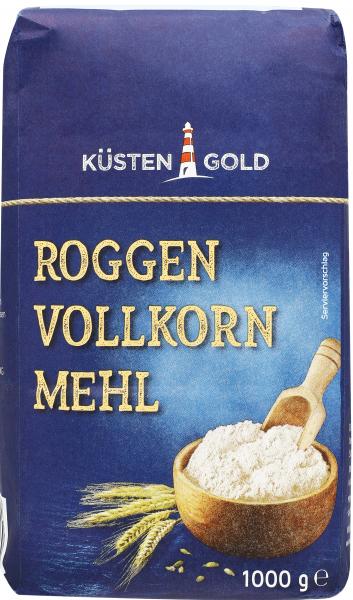 Küstengold Roggenvollkornmehl