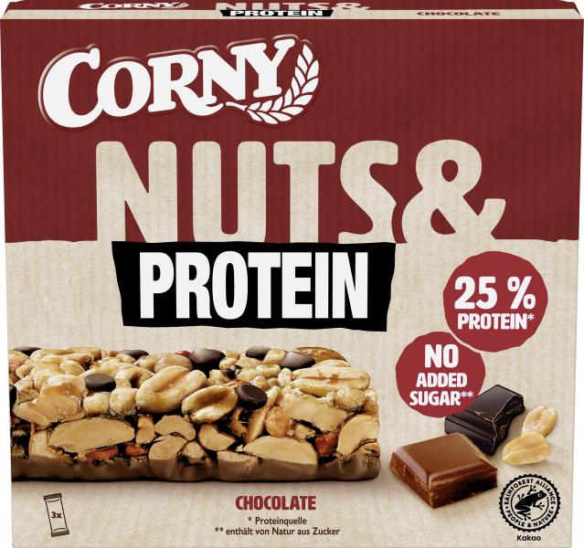 Corny Nuts & Protein Chocolate