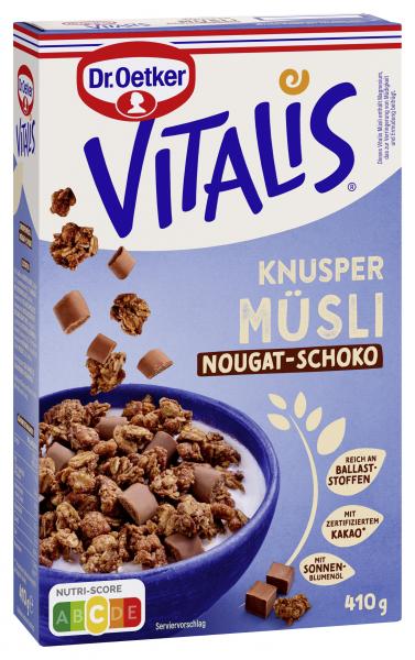 Dr. Oetker Vitalis Knusper Müsli Nougat-Schoko