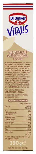 Dr. Oetker Vitalis Schoko Müsli Duo