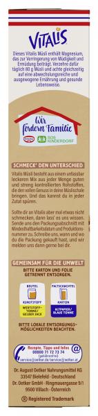Dr. Oetker Vitalis Schoko Müsli Duo