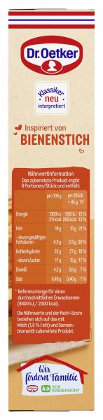 Dr. Oetker Inspiriert von Bienenstich