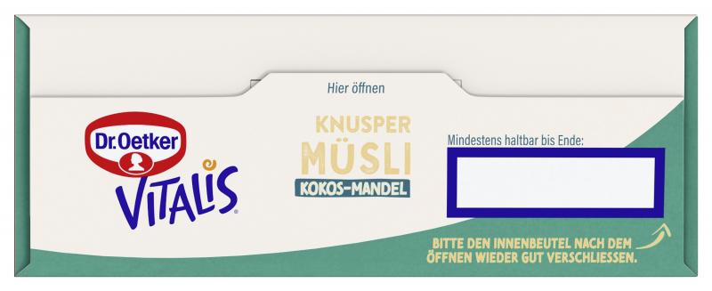 Dr. Oetker Vitalis Knusper Müsli Kokos Mandel