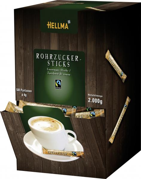 Hellma Rohrzucker-Sticks