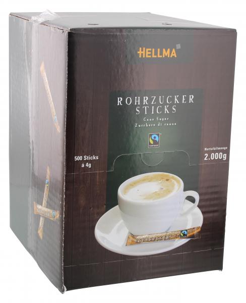 Hellma Rohrzucker-Sticks